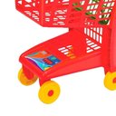 Ver imagem 3 de Carrinho Infantil para Supermercado Market (vermelho) - Magic Toys
