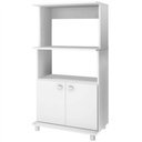 Ver imagem 5 de Balcão para Forno e Micro-ondas com 2 Portas Bl3301 Branco Tecnomobili