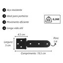 Ver imagem 3 de Dobradiça de Aço Pintada de Porta e Portão Reforçadas N 108
