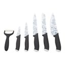 Ver imagem 1 de Jogo 6 Peças de Cozinha de Inox e Cabo de Plástico - Bon Gourmet