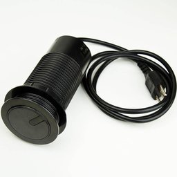 Torre de Tomada Usb Automática - Preta - 3