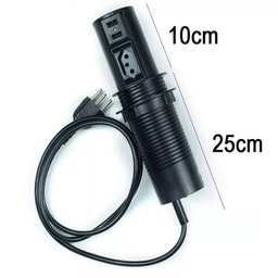 Torre de Tomada Usb Automática - Preta - 2