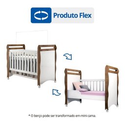 Berço Mini Cama Mirelle Carolina Baby - 6