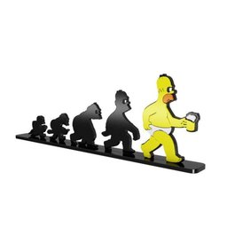 Adorno Evolução Homer Simpson - 2
