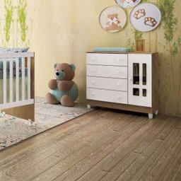 Cômoda Infantil 1 Porta 4 Gavetas Ariel - 6