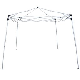 Tenda Gazebo Articulada 2,4x2,4 M Barraca Praia Sanfonada Dobrável Alumínio com Bolsa Importway Iwgz - 3