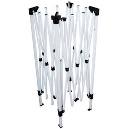 Tenda Gazebo Articulada 2,4x2,4 M Barraca Praia Sanfonada Dobrável Alumínio com Bolsa Importway Iwgz - 5