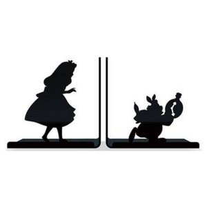 aparador / Porta Livros em Acrílico - Alice Wonderland
