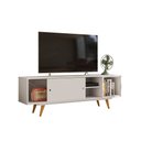 Ver imagem 2 de Bancada Rack TV até 60 polegadas Retro 50 Branco Ac