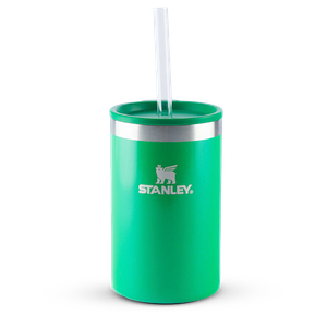 Can Cooler Stanley com Canudo Porta Lata Termico 296ml - Clover Shimmer