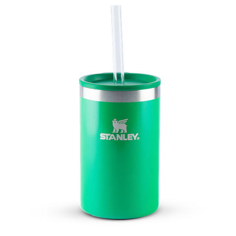 Can Cooler Stanley com Canudo Porta Lata Termico 296ml - Clover Shimmer