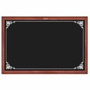 Ver imagem 1 de Quadro Negro Decorado Madeira 50x70cm Mogno - Souza