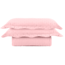 Ver imagem 2 de Kit Colcha Plumê Queen Rosa