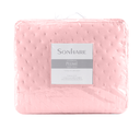 Ver imagem 3 de Kit Colcha Plumê Queen Rosa