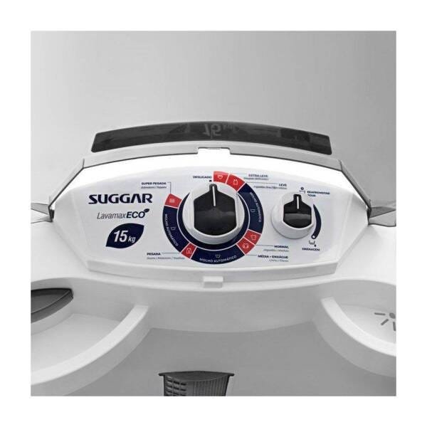 Lavadora de Roupas Suggar Semi-Automática 15kg Lavamax Eco Le1501Br - 110V - 5