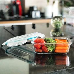 Kit 10 Potes Vidro Hermético 640ml Marmita Micro-ondas - 12 Kit 10 Potes Vidro Hermético 640ml Marmita Micro-ondas - 12