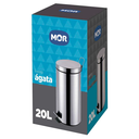 Ver imagem 6 de Lixeira Inox Mor Ágata 20L