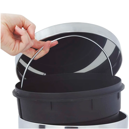 Lixeira Inox Mor Ágata 20L - 3