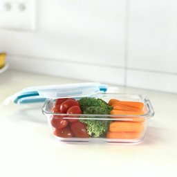 Kit 7 Potes Vidro Hermético 640Ml Marmita Micro-ondas - 5