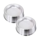 Ver imagem 1 de Kit 2 Formas Ballerine Alumínio Bolo Piscina Vulcão 20cm Continental Fbp20x2conti