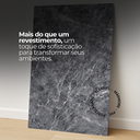 Ver imagem 6 de Placa Revestimento Flexível Mármore Grande de Parede Decorativo Lavável - 90x50cm Autocolante