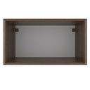 Ver imagem 5 de Armário Aéreo Glamy 60cm 1 Porta Rustic/Branco Madesa