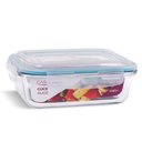 Ver imagem 1 de Kit 10 Potes Vidro Hermetico 1040ml Retangular