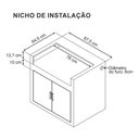 Ver imagem 2 de FOGAO INDUSTRIAL FIE 230 GAS GLP
