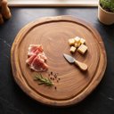 Ver imagem 4 de Tábua Carne Churrasco Madeira Maciça Sucupira Orgânica 45cm Modelo:sem Resina