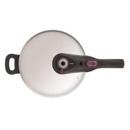 Panela de Pressão Rochedo Fechamento Externo Inox 6 Litros - 3 Panela de Pressão Rochedo Fechamento Externo Inox 6 Litros - 3