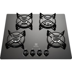 Cooktop À Gás Electrolux 4 Bocas Gc60v Bivolt Preto - 1 Cooktop À Gás Electrolux 4 Bocas Gc60v Bivolt Preto - 1