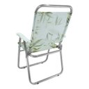 Ver imagem 3 de Cadeira de Praia Cancun Plus Colors Bambu 120kg ZAKA