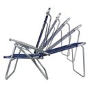 Ver imagem 2 de Cadeira de Praia Infinita UP Marinho 120kg ZAKA