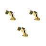 Kit 3 Prendedor Trava Porta Magnético Dourado Brilho Imab Oa - 1