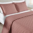 Ver imagem 1 de Cobre Leito Casal Florency Micropercal 200 Fios 3 Pçs Rosé