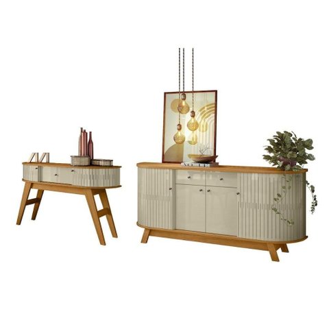 Conjunto Estoril e Buffet Mônaco Cumaru/opala