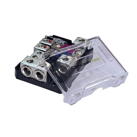 Porta Fusivel Distribuidor 2 Vias Combinado Positivo e Negativo Conceptkits Porta Fusível Distribuid