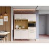 Cozinha Ambiente Montesa 6 Portas e 2 Gavetas Freijó Soft – Kits Paraná - 1
