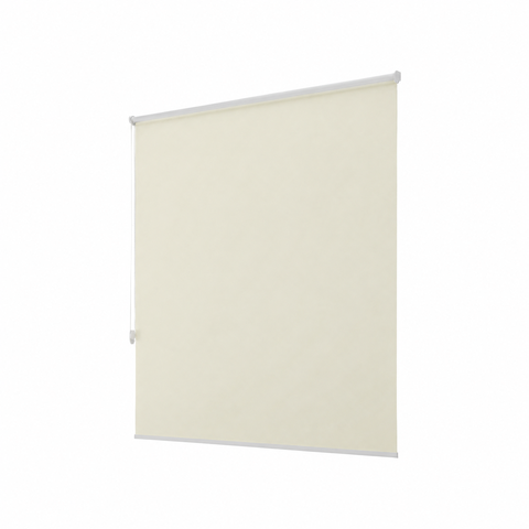 Persiana Rolô Blackout PVC Larg 1,30x2,30 Alt:Bege