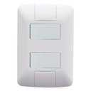 Ver imagem 3 de Kit 10 Cj 4x2 2 Interruptor Simples Tramontina Aria 6 a 250v