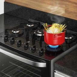 Fogão 5 Bocas Mesa de Vidro 76Gs - Electrolux Unica - 6