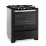 Fogão 5 Bocas Mesa de Vidro 76Gs - Electrolux Unica - 1