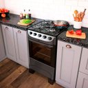 Ver imagem 6 de Fogão 4 Bocas Fratello Vetro Grafite com Mesa de Vidro - Mueller Unica