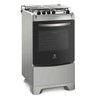 Fogão 4 Bocas 52Lxu Silver, Acendimento Automático - Electrolux Unica - 1