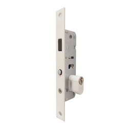 Porta de Alumínio de Correr Balcão 6 Folhas 210 x 180 Branca Linha 25 com Fechadura - 4