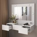 Ver imagem 1 de Penteadeira Camarim Suspensa Sofia Branco