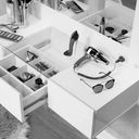 Ver imagem 4 de Penteadeira Camarim Suspensa Sofia Branco