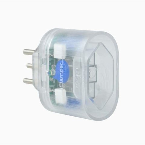 Tomada Protetor Iclamper Pocket 3P 10A Dps Raios e Surtos