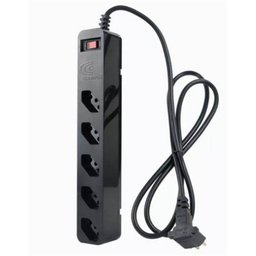 Filtro de Linha 5 Tomadas Iclamper Preto - 1