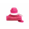 Squeeze Dobrável de Silicone 600mL Rosa - 2